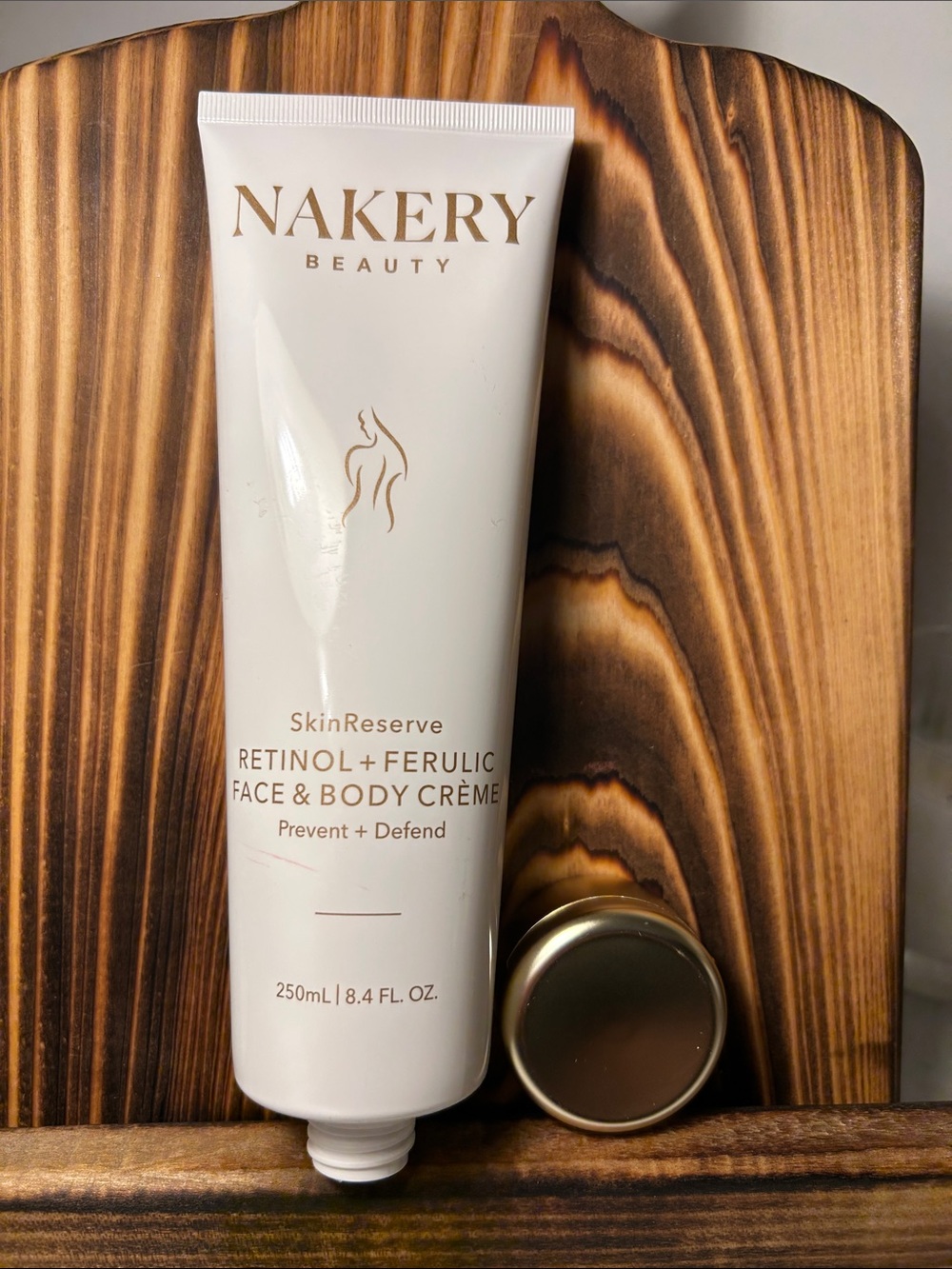 Nakery Beauty SkinReserve Retinol + Ferulic Face & Body Crème — White